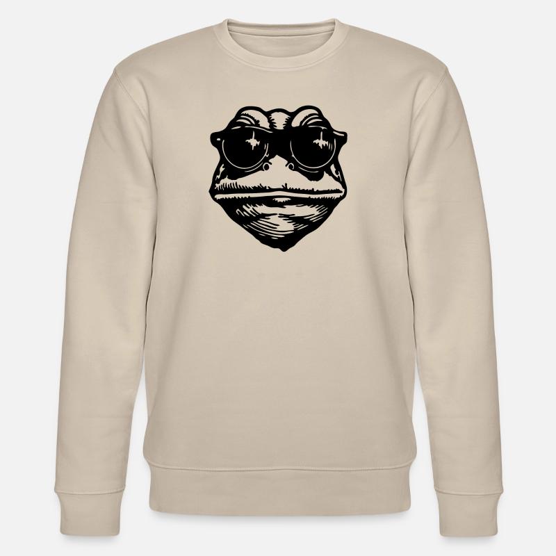 Frog Toad - Stanley/Stella CHANGER Unisex Organic Sweatshirt - beige