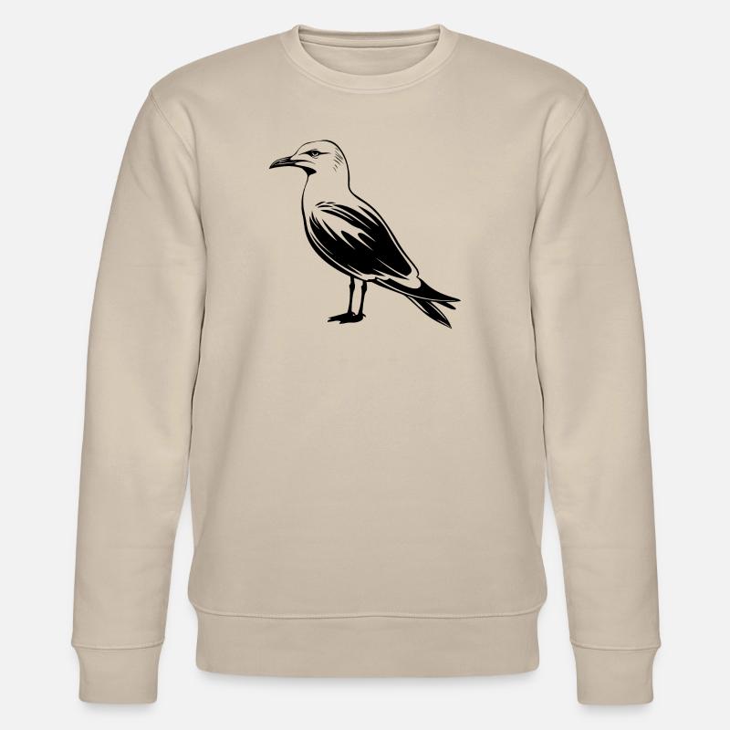 Möwe - Stanley/Stella Unisex Bio-Sweatshirt CHANGER  - Beige