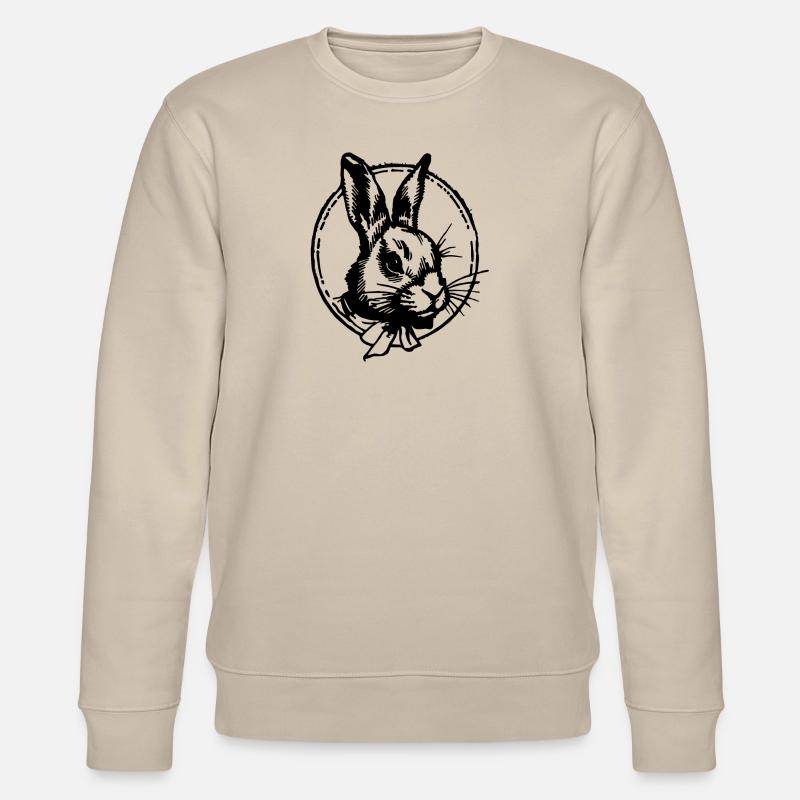Rabbit Rabbit - Stanley/Stella CHANGER Unisex Organic Sweatshirt - beige