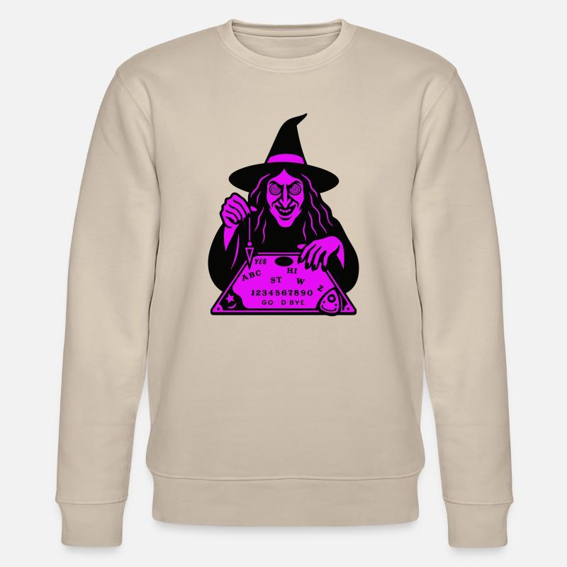 Planche de sorcière hypnotique - Sweat bio CHANGER Stanley/Stella Unisexe - beige