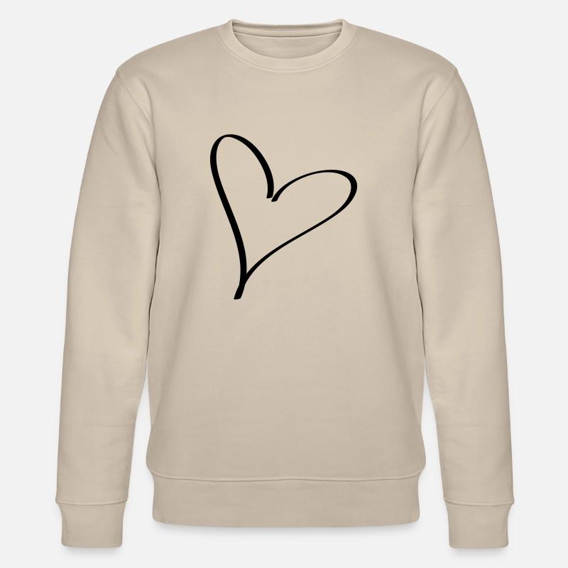 cœur - Sweat bio CHANGER Stanley/Stella Unisexe - beige