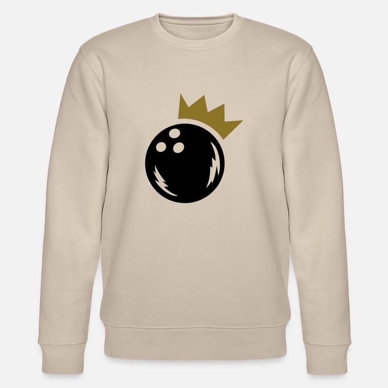 Bowling - Stanley/Stella Unisex Bio-Sweatshirt CHANGER  - Beige
