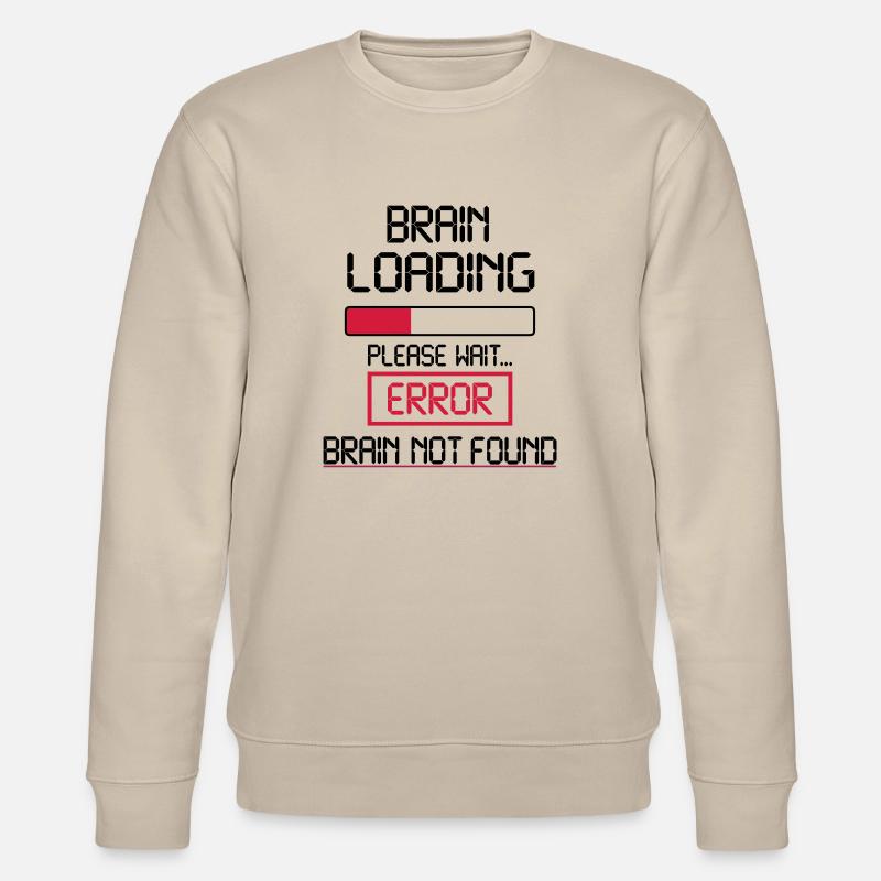 brain loading error - Stanley/Stella Unisex Bio-Sweatshirt CHANGER  - Beige