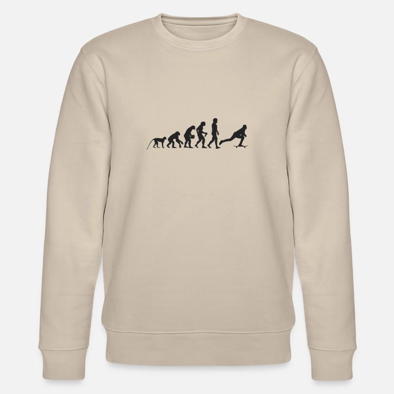 Evolution Skate - Sweat bio CHANGER Stanley/Stella Unisexe - beige