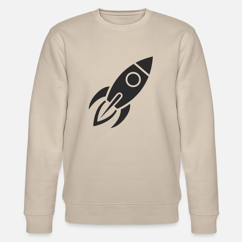 Rakete - Stanley/Stella Unisex Bio-Sweatshirt CHANGER  - Beige