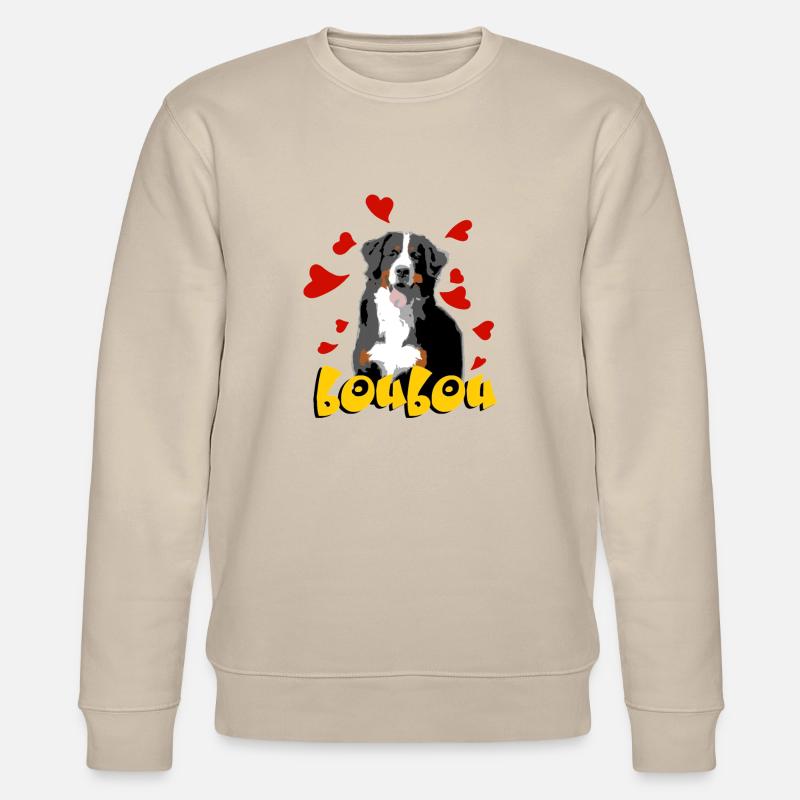 Bouvier bernois - Sweat bio CHANGER Stanley/Stella Unisexe - beige