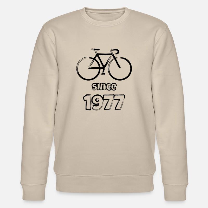Seit 1977 schwarz !! - Stanley/Stella Unisex Bio-Sweatshirt CHANGER - Beige