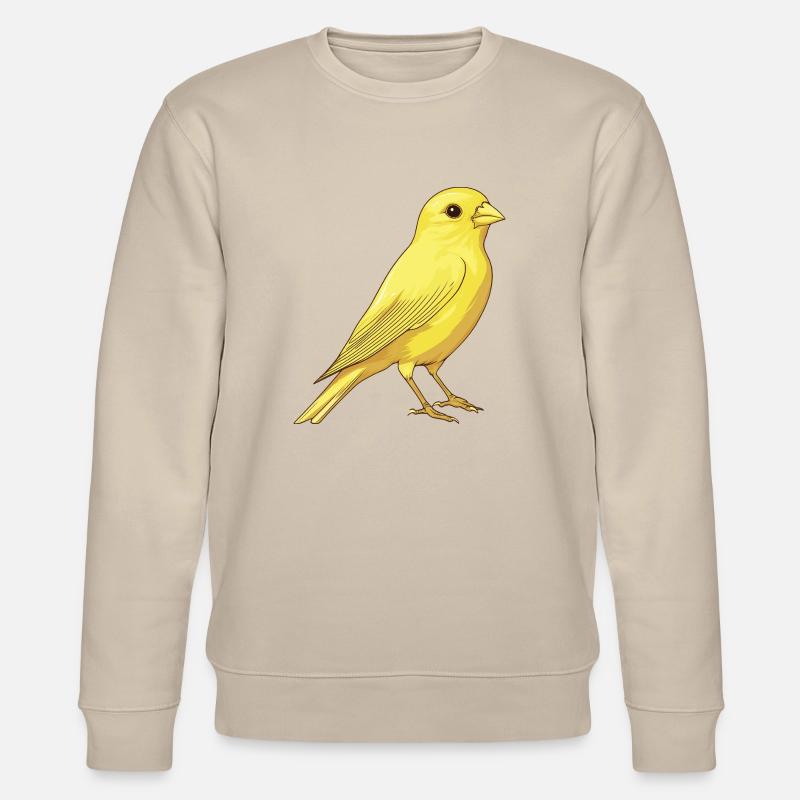 Kanarienvogel - Stanley/Stella Unisex Bio-Sweatshirt CHANGER  - Beige