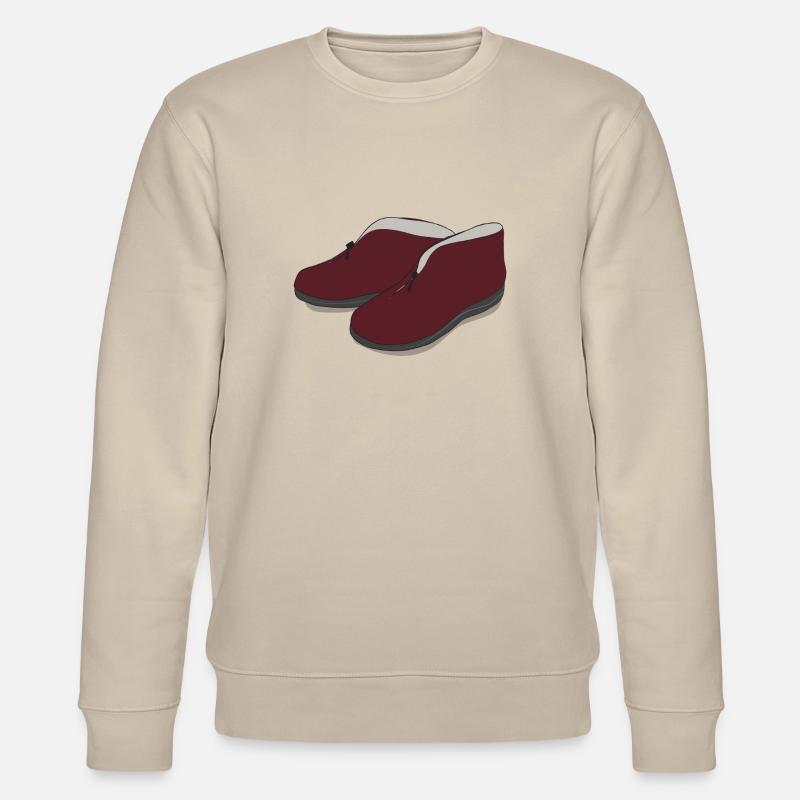 Hausschuhe - Stanley/Stella Unisex Bio-Sweatshirt CHANGER - Beige