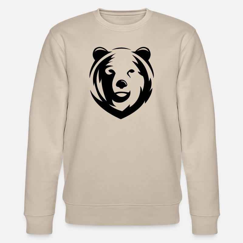 bär - Stanley/Stella Unisex Bio-Sweatshirt CHANGER  - Beige