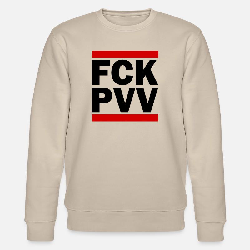 Fck pvv - Stanley/Stella Unisex Bio-Sweatshirt CHANGER  - Beige