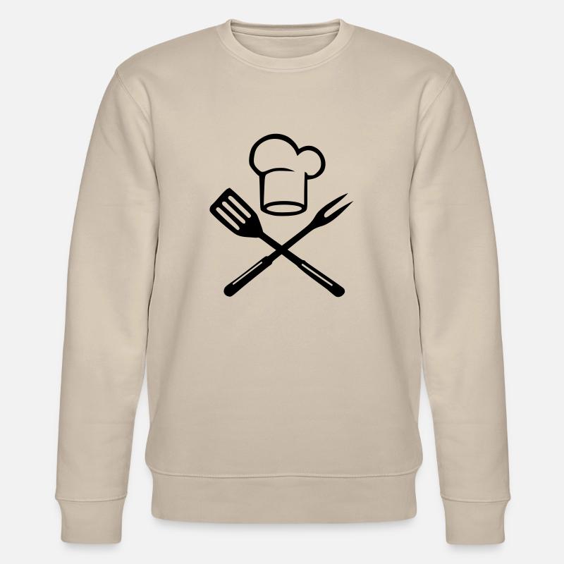 Grillen - Stanley/Stella Unisex Bio-Sweatshirt CHANGER  - Beige