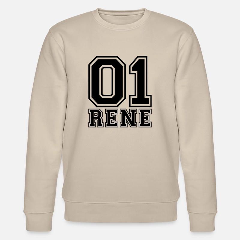 Rene - Name - Stanley/Stella Unisex Bio-Sweatshirt CHANGER  - Beige