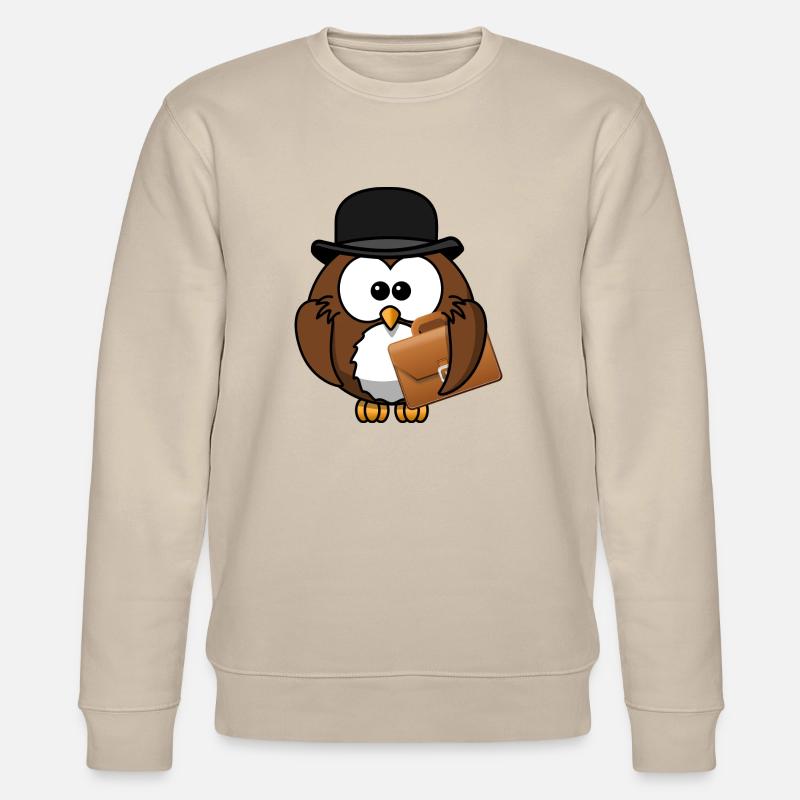 backpack suitcase backpack bag briefcase89 - Stanley/Stella CHANGER Unisex Organic Sweatshirt - beige