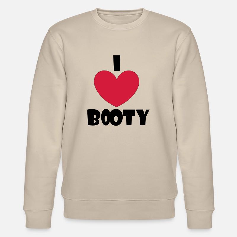 J'aime Booty - Sweat bio CHANGER Stanley/Stella Unisexe - beige