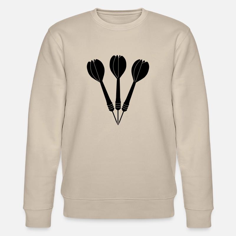 Dart Arrows - Stanley/Stella Unisex Bio-Sweatshirt CHANGER  - Beige