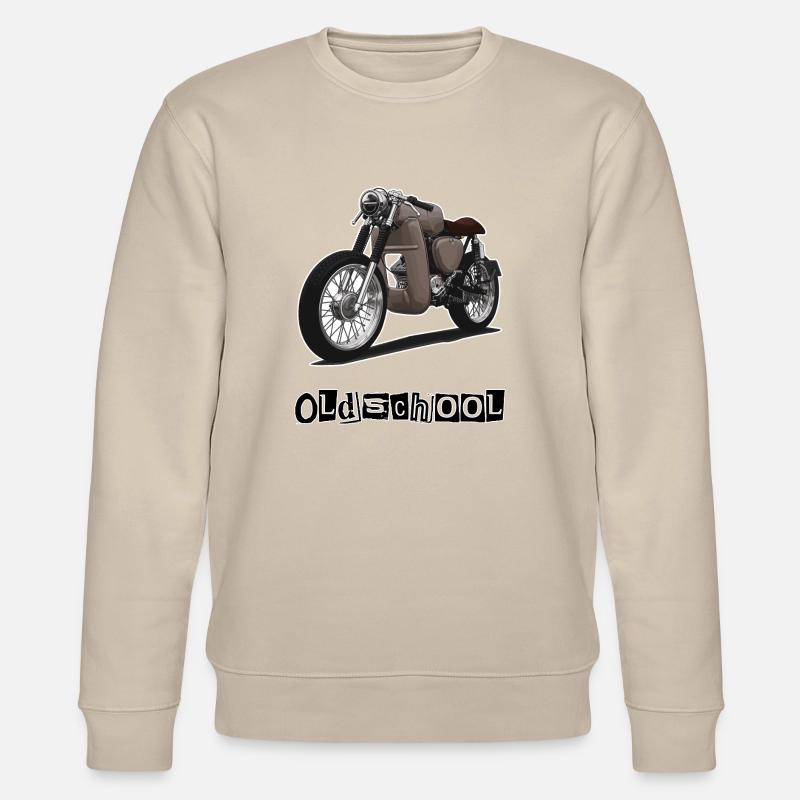 S51 (braun) // Illustration - Stanley/Stella Unisex Bio-Sweatshirt CHANGER  - Beige