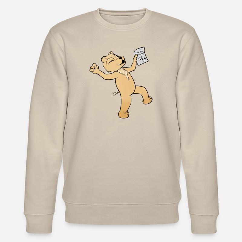 Schule - Stanley/Stella Unisex Bio-Sweatshirt CHANGER  - Beige