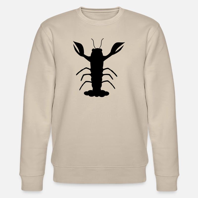 Hummer schwarz - Stanley/Stella Unisex Bio-Sweatshirt CHANGER  - Beige