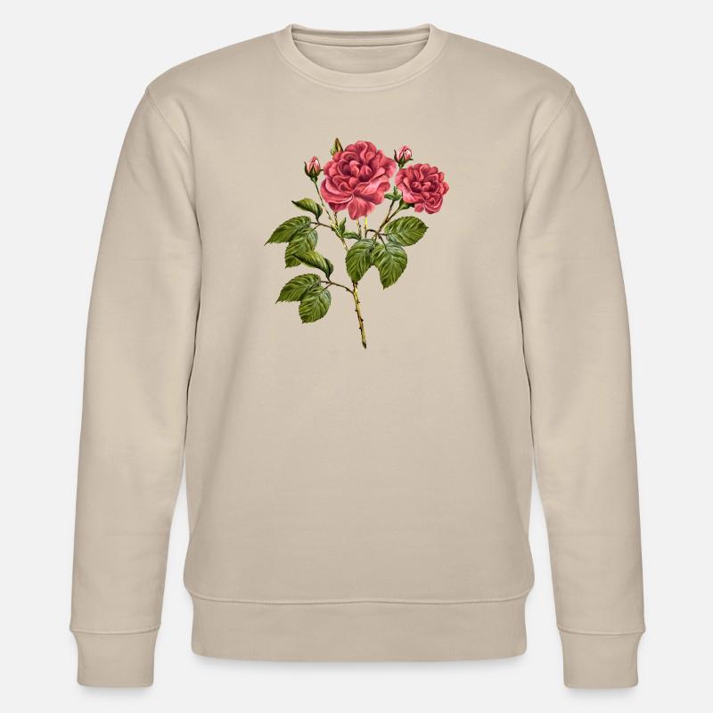 Fleur - Sweat bio CHANGER Stanley/Stella Unisexe - beige