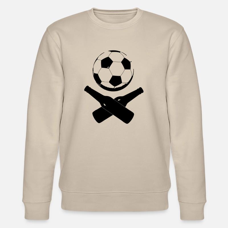 SoccerBottle - Stanley/Stella Unisex Bio-Sweatshirt CHANGER  - Beige