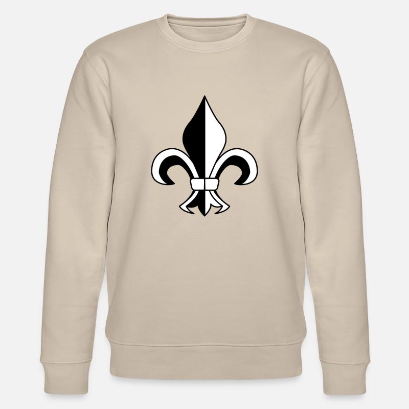 Fleur de Lis - Stanley/Stella Unisex Bio-Sweatshirt CHANGER  - Beige