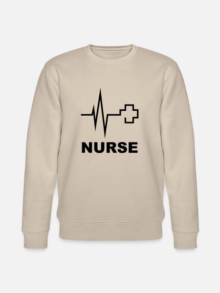 Nurse - Sweat bio CHANGER Stanley/Stella Unisexe - beige
