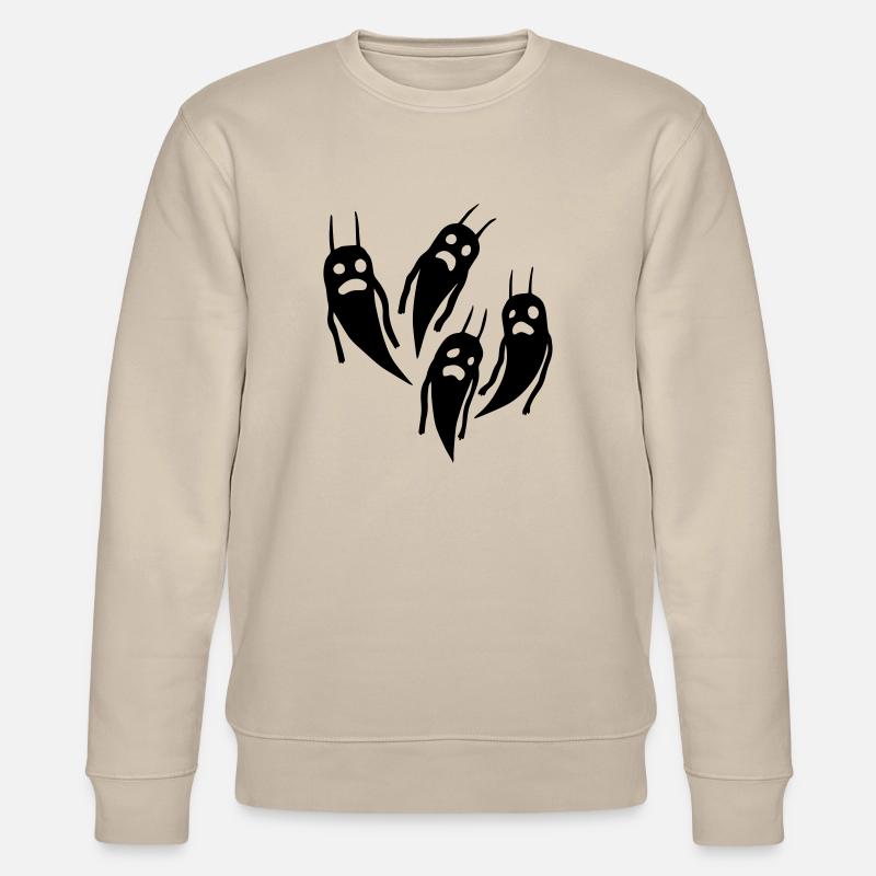 Ghosts Halloween - Stanley/Stella CHANGER Unisex Organic Sweatshirt - beige