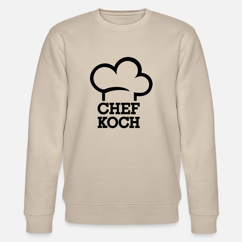Cuisinier - Sweat bio CHANGER Stanley/Stella Unisexe - beige