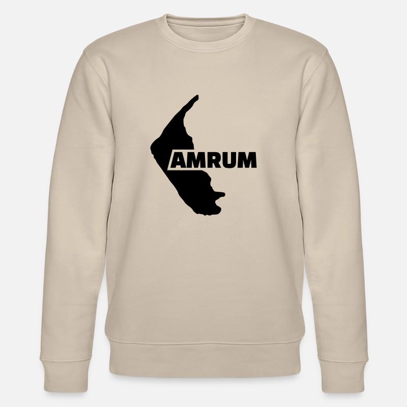 Amrum - Stanley/Stella Unisex Bio-Sweatshirt CHANGER  - Beige