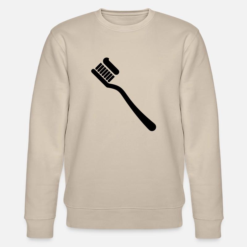 Zahnbürste - Stanley/Stella Unisex Bio-Sweatshirt CHANGER  - Beige