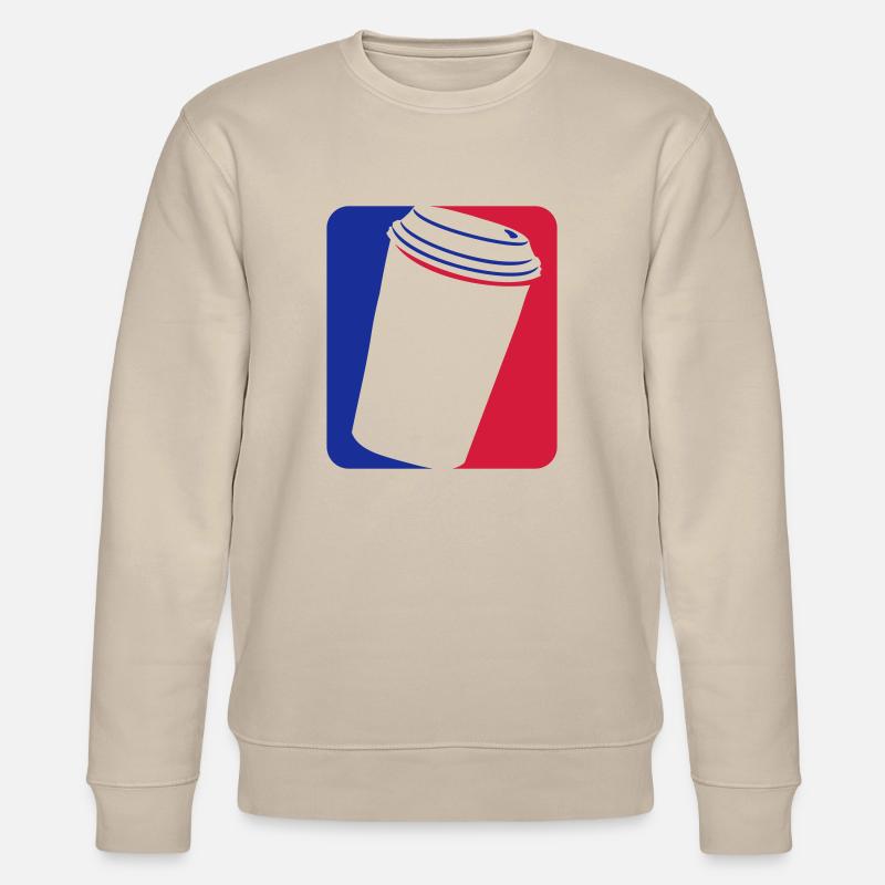 Tasse à café rouge bleu - Sweat bio CHANGER Stanley/Stella Unisexe - beige