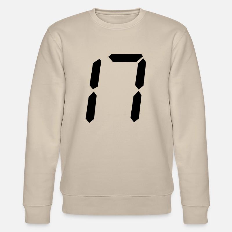 Numéro numérique 17 - Sweat bio CHANGER Stanley/Stella Unisexe - beige