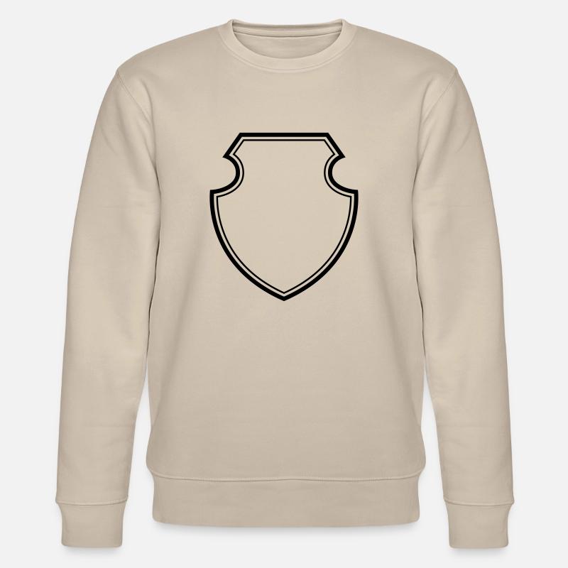 wappen leer - Stanley/Stella Unisex Bio-Sweatshirt CHANGER  - Beige