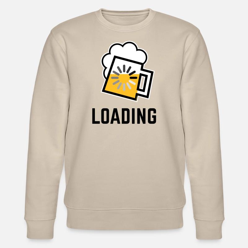 Beer Loading (Beer Loading/Positive//) - Stanley/Stella CHANGER Unisex Organic Sweatshirt - beige