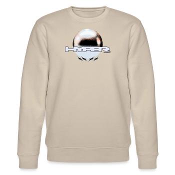 HYPER Light - Stanley/Stella CHANGER Unisex Organic Sweatshirt - beige - Front - Nik (191cm) & Marisol (170cm)