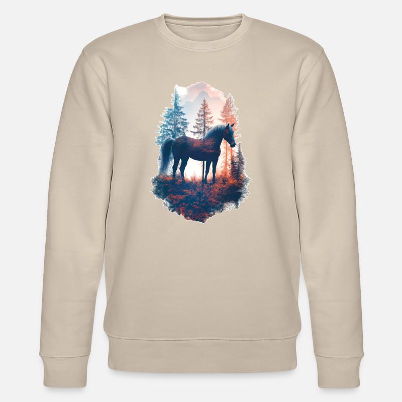Cheval - Sweat bio CHANGER Stanley/Stella Unisexe - beige