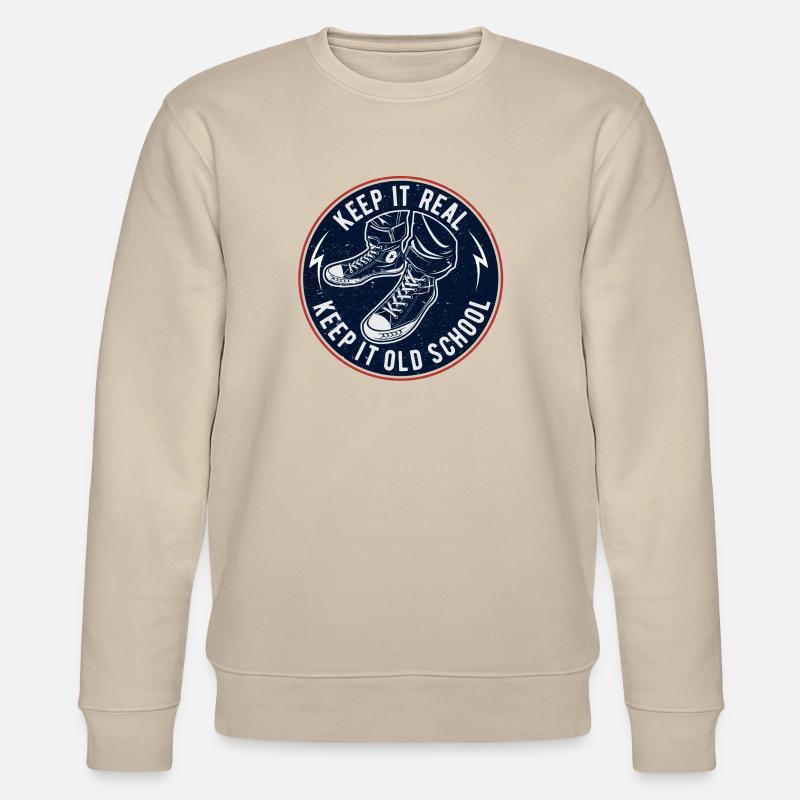 Keep It Oldschool - Stanley/Stella CHANGER Unisex Organic Sweatshirt - beige