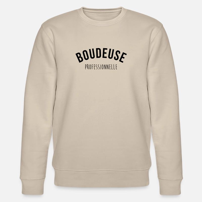 Boudeuse Professionnelle - Sweat bio CHANGER Stanley/Stella Unisexe - beige
