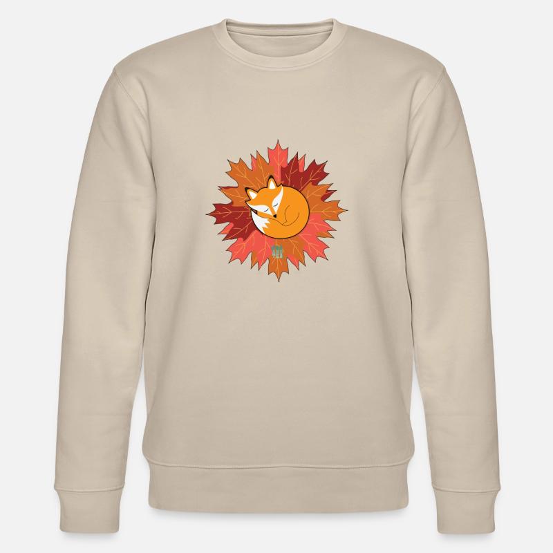 Fox Et Tea_ automne - Sweat bio CHANGER Stanley/Stella Unisexe - beige