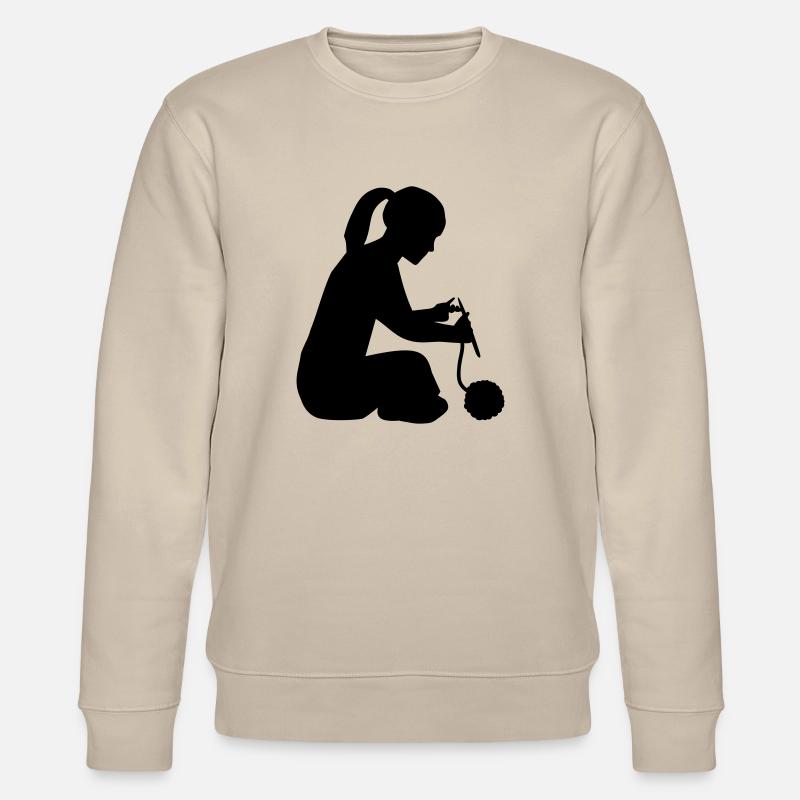 Stricken - Stanley/Stella Unisex Bio-Sweatshirt CHANGER  - Beige