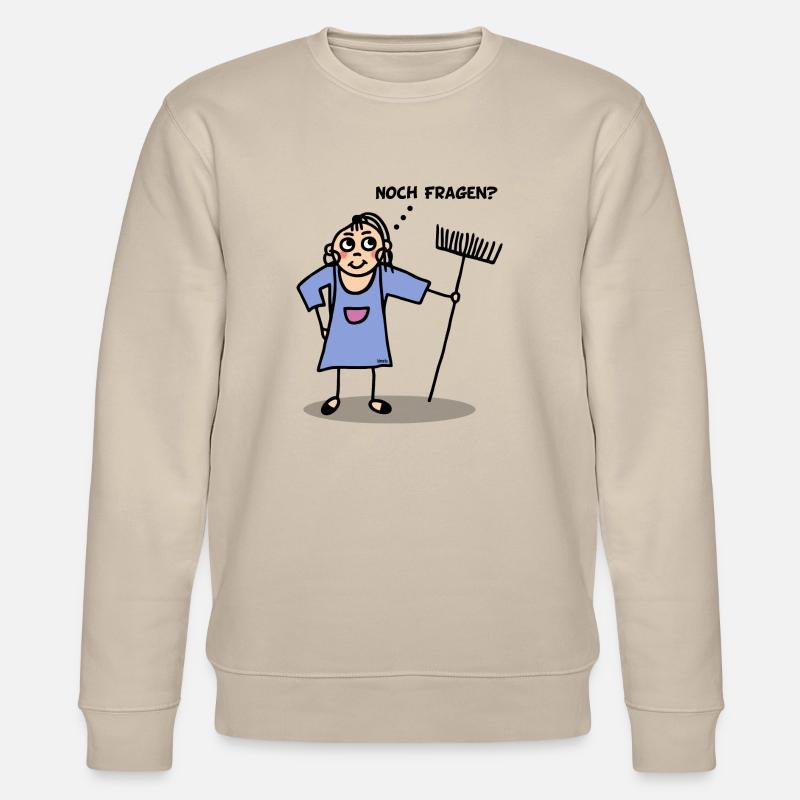 Noch Fragen - Stanley/Stella Unisex Bio-Sweatshirt CHANGER  - Beige