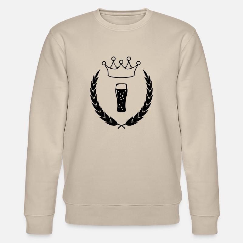 bier_symbol_01 - Sweat bio CHANGER Stanley/Stella Unisexe - beige