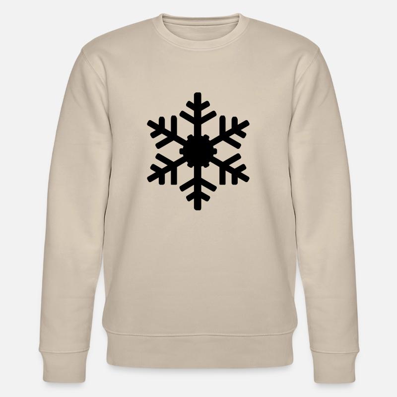 schneeflocke - Stanley/Stella Unisex Bio-Sweatshirt CHANGER  - Beige