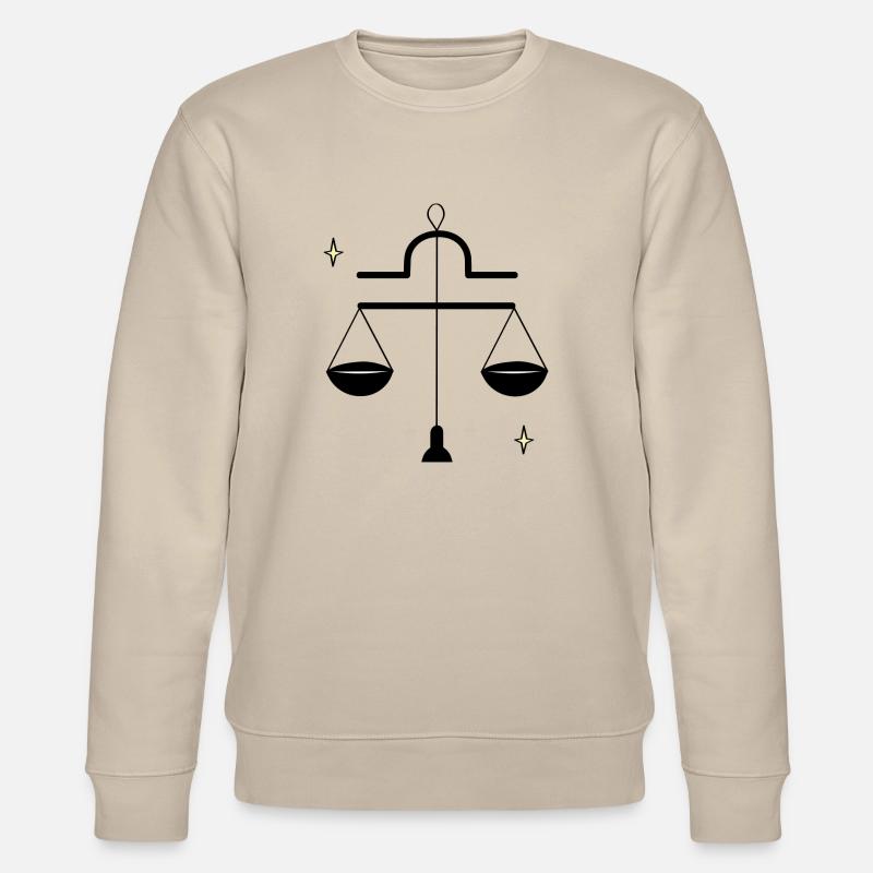 Équilibre Libra - Sweat bio CHANGER Stanley/Stella Unisexe - beige