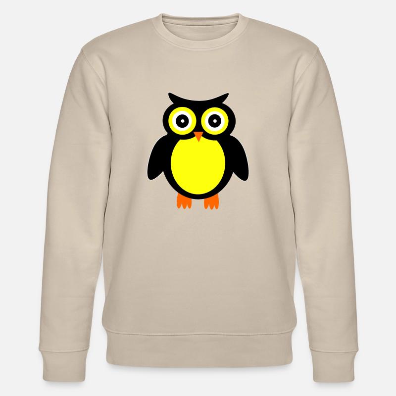 Eule - Stanley/Stella Unisex Bio-Sweatshirt CHANGER  - Beige