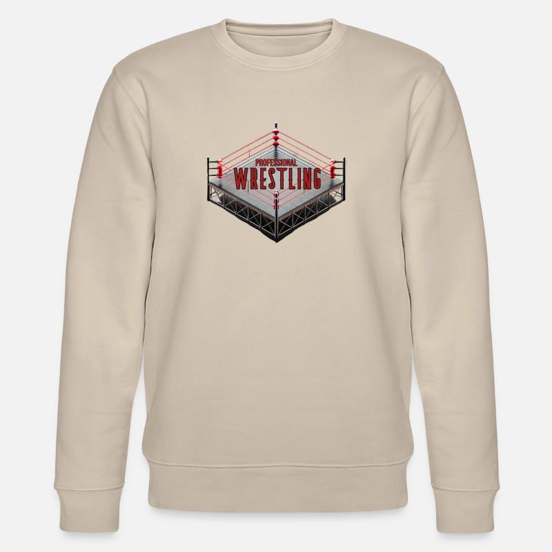 professional wrestling - Stanley/Stella Unisex Bio-Sweatshirt CHANGER  - Beige