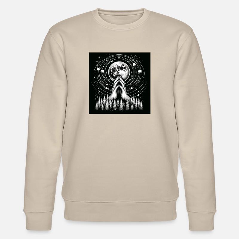 Galactic Guardians - Stanley/Stella Unisex Bio-Sweatshirt CHANGER  - Beige