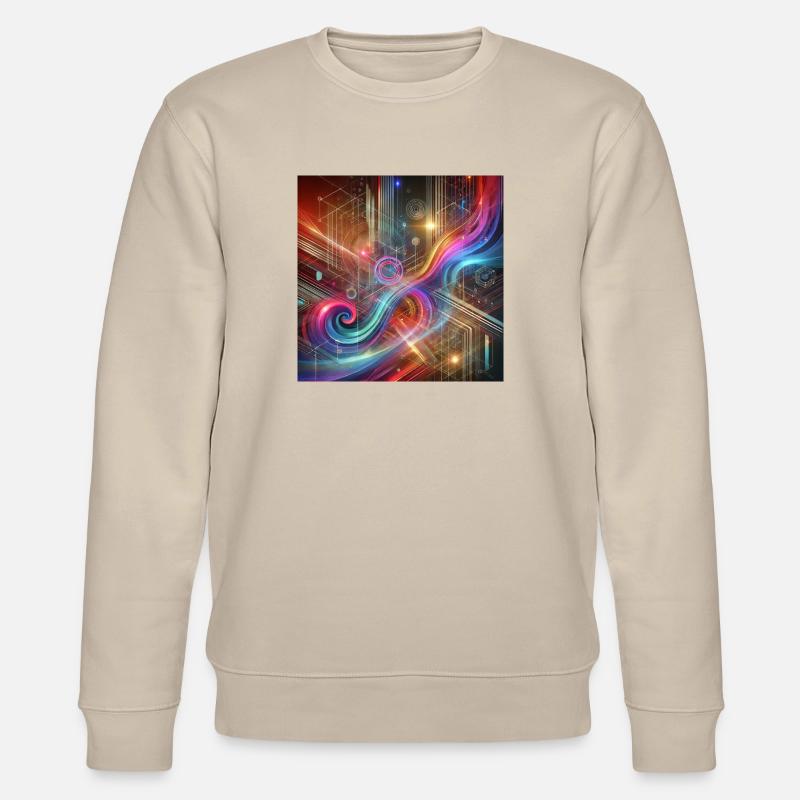 Fusion rayonnante - Sweat bio CHANGER Stanley/Stella Unisexe - beige