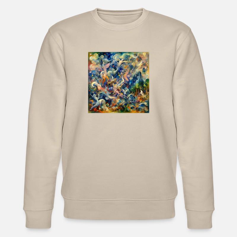 Conception Marc Chagall - Sweat bio CHANGER Stanley/Stella Unisexe - beige